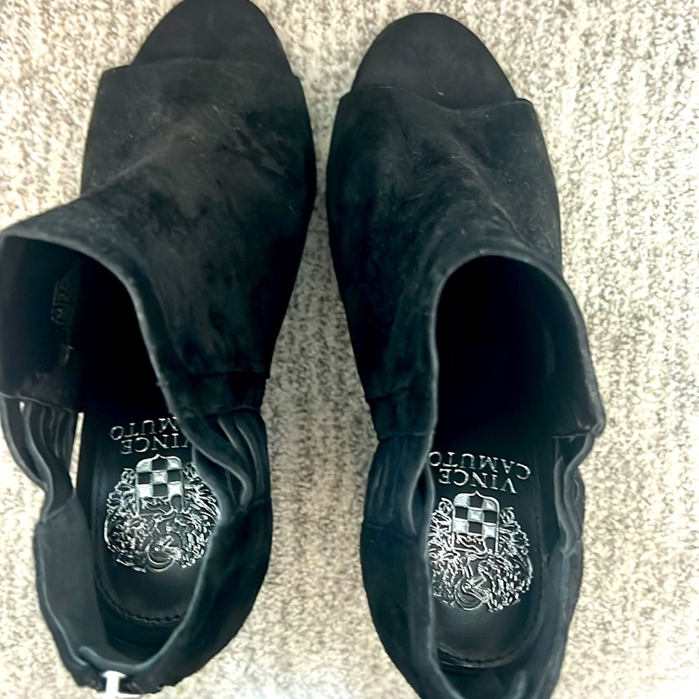 Vince Camaro black booties. Size 7. Perfect condition.